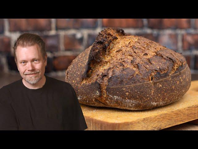 Artisan Sourdough Bread Stand Mixer Recipe | Open Crumb | Foodgeek Baking