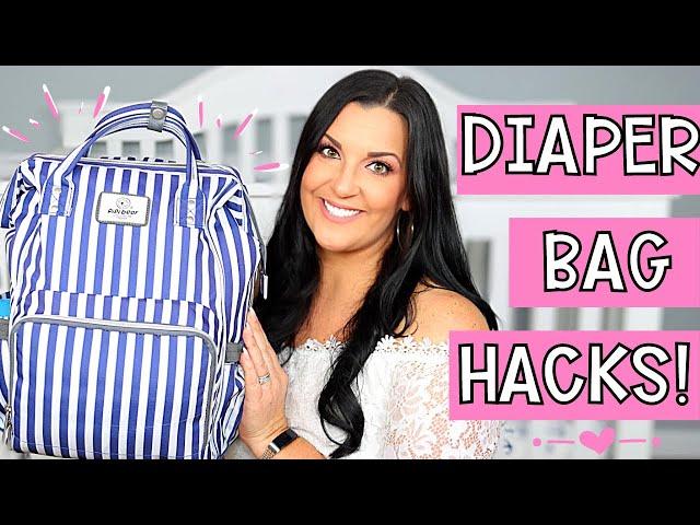 MUST-SEE DIAPER BAG ORGANIZATION HACKS + TODDLER DIAPER BAG ESSENTIALS 2020