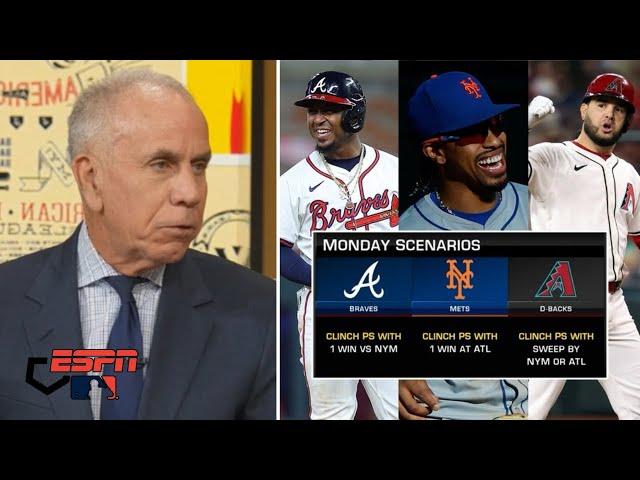 ESPN | Tim Kurkjian predicts NL Wild Card - Game 1: Braves will be 5th seed & Mets will be 6th seed