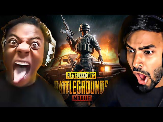 iShowSpeed plays PUBG Mobile vs TechnoGamerz 