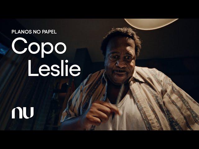 Copo Leslie | Planos no Papel | Nubank & Leslie David Baker