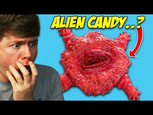 Eating CANDY From OTHER DIMENSIONS!? (Reaction)
