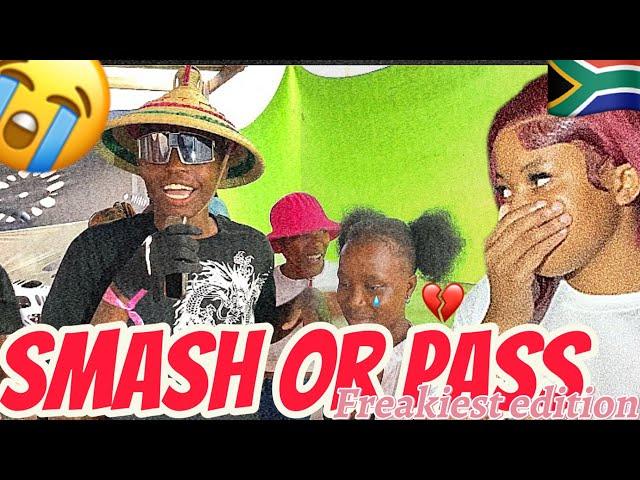 SMASH OR PASS BUT FACE TO FACE  (FREAKIEST EDITION) MUST WATCH EDITION IN SOUTH AFRICA  IN K1