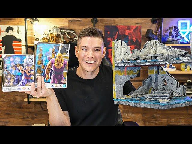 Beast Gohan / Orange Piccolo & NEW Custom Figuarts Diorama Dragon Ball Z SH Figuarts Unboxing!