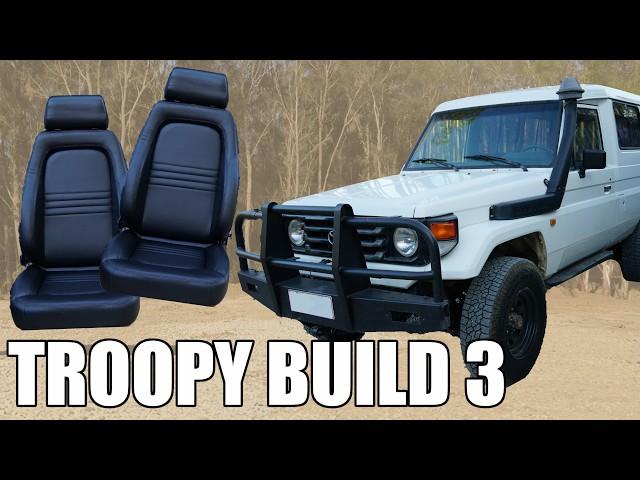 "Upgrading" My HZJ78 LandCruiser Seats - EP 3