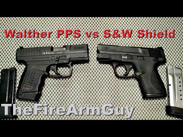 Walther PPS vs S&W Shield - TheFireArmGuy