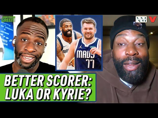 Why Kyrie Irving is HARDER to guard than Mavericks teammate Luka Doncic | Draymond Green