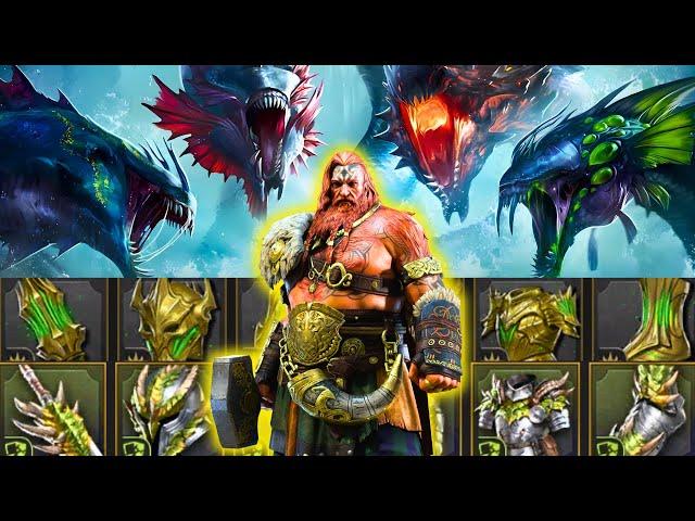 Merciless Thor Or Slayer Thor? *PRE-NERF* Hydra Damage Comparison | Raid: Shadow Legends