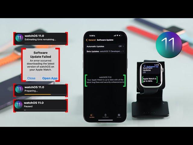 watchOS 11 Unable to Update on Apple Watch? How to Fix!