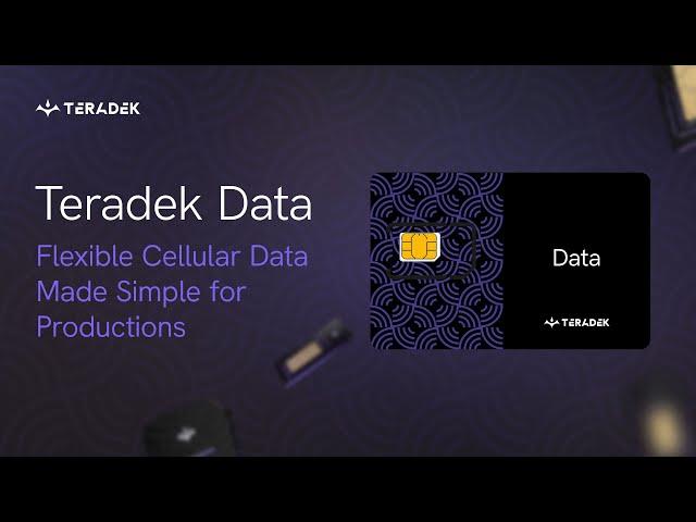 Teradek Data: Flexible Cellular Data - Made Simple for Productions