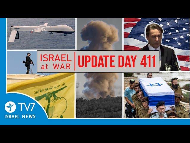 TV7 Israel News - Swords of Iron, Israel at War - Day 411 - UPDATE 20.11.24