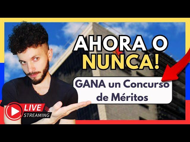 ESTE es el Momento MÁS FÁCIL para GANAR un Concurso de Méritos - Cómo Puedes Prepararte?