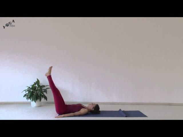 Inverted-V to Shoulder Stand Sarvangasana