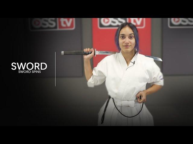 Learn Cool Sword Spins with World Champion Jewelianna Ramos Ortiz