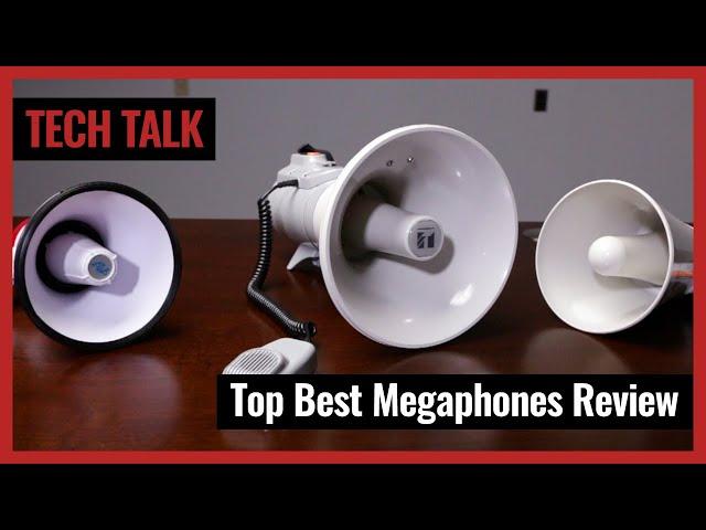 Top Best Megaphones Review: Amplivox & TOA Bullhorn Megaphone Speakers Pro Acoustics Tech Talk Ep 51