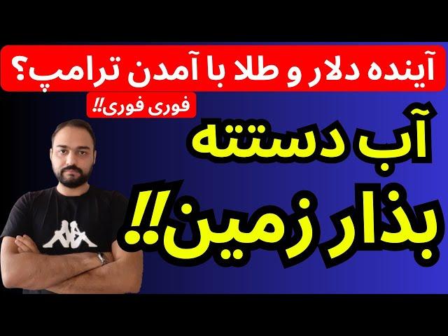 تحلیل قیمت دلار امروز | آب دستته بذار زمین و این تحلیل رو ببین | تحلیل دلار و طلا با آمدن ترامپ