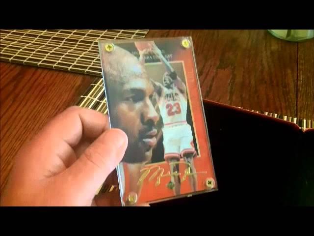Michael Jordan 24k card for Supradrew