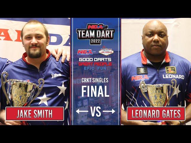 Jake Smith vs Leonard Gates | Masters Singles Cricket Round 4 | NDA Team Dart 2022