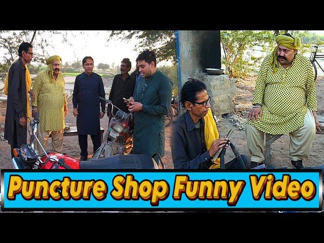 Tasleem Abbas Puncture Shop Funny Video || Soni and Tasleem New Video ||  @TasleemAbbasOfficial