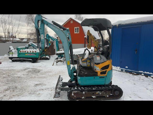 Аукционы Японии! Продажа мини-экскаватора KUBOTA U 17-3 2014 г, 715 м/ч