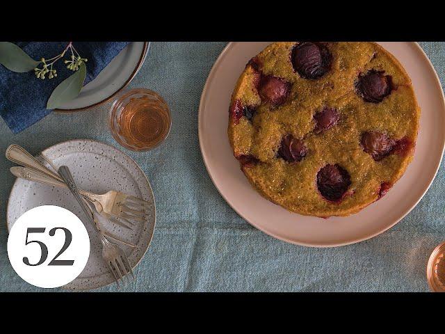 Marian Burros' Plum Torte