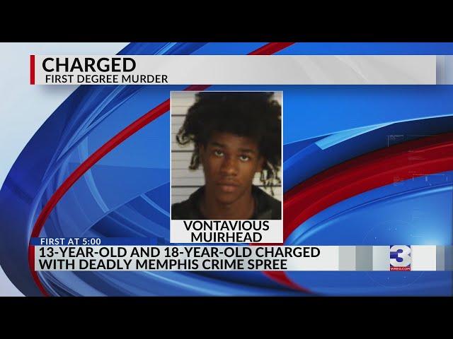 13, 18-year-old charged with first-degree murder