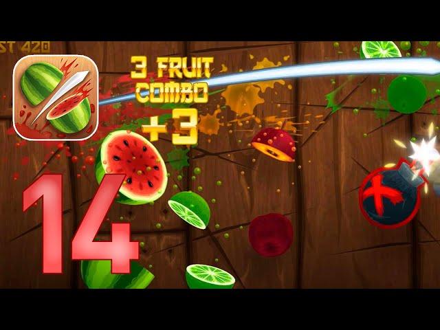 Fruit Ninja: Gameplay Walkthrough Part 14 - Let’s Play! (iOS, Android)