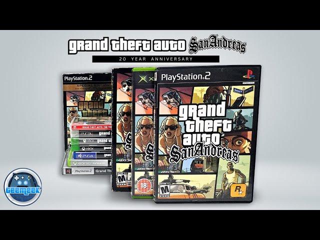 GTA San Andreas 20th Anniversary: Unboxing and Reviewing Every Release