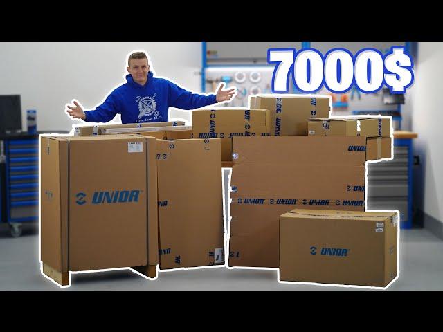 UNBOXING 7000$ UNIOR Tools !?