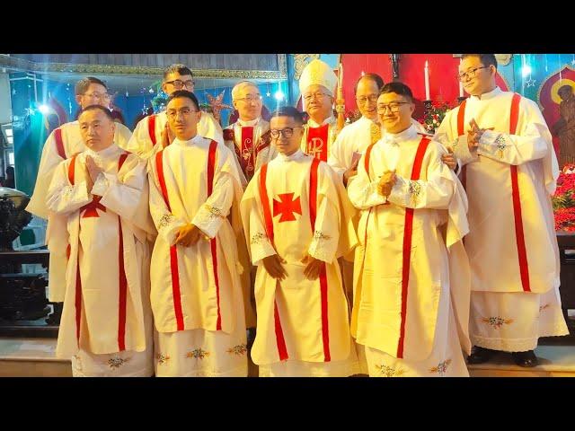 Seven Diacons Diaconate Ordination at St Teresa Church in kalimpong ️