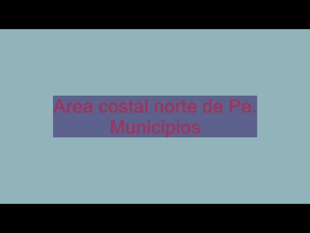 ZONA COSTAL NORTE DE PERNAMBUCO AND MUNICÍPIOS