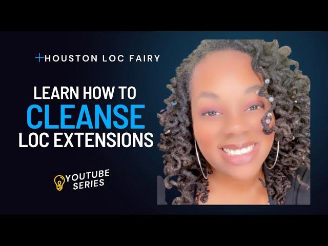 How To Clean Your Locs - Loc Extensions Edition - Detox Locs - Step By Step Process - DIY