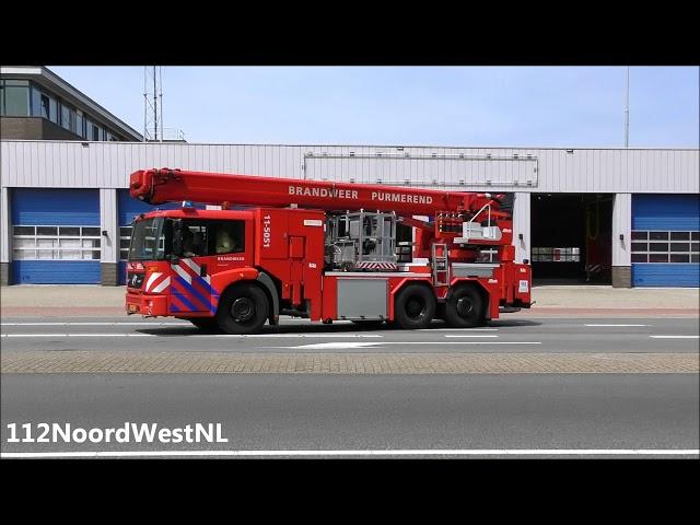 PRIO 1 TS 11-5031 TS 11-5032 HW 11-5051 OVD 11-0291 Woningbrand [Middel] Overlanderstraat Purmerend