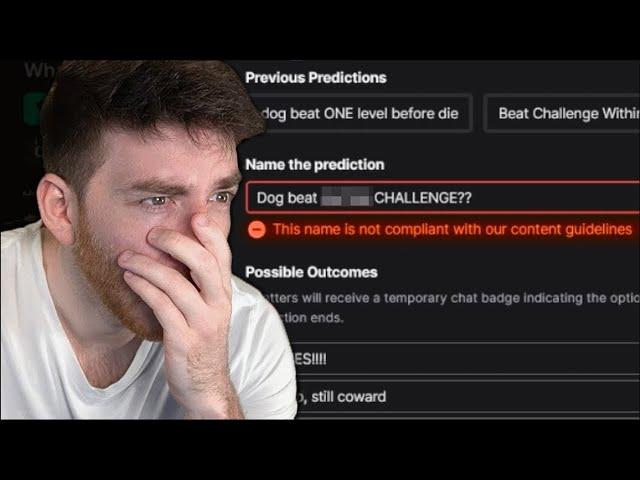 How DougDoug broke twitch TOS with a prediction