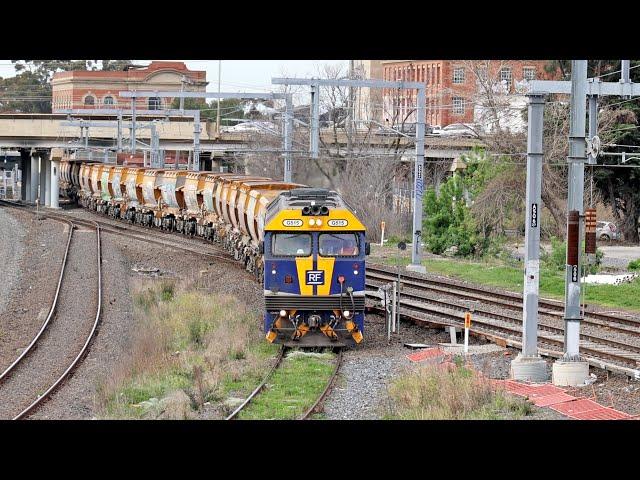 ALBION JUNCTION - Where Freight Lines meet Passenger Lines - Australian Trains