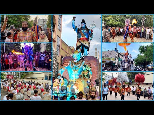 Bowenpally Pappu Patel Ganesh Nimajjanam 2024 | Ganesh Nimajjanam Shobha Yatra Celebration 2024