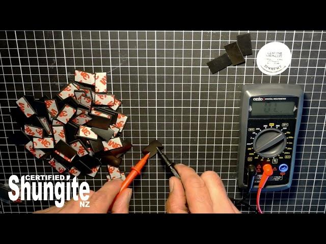 Certified Shungite Phone Plate Testing