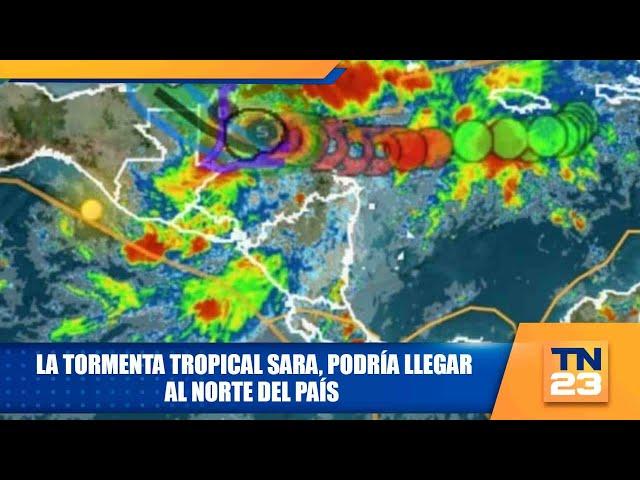 La Tormenta Tropical Sara, podría llegar al Norte del país