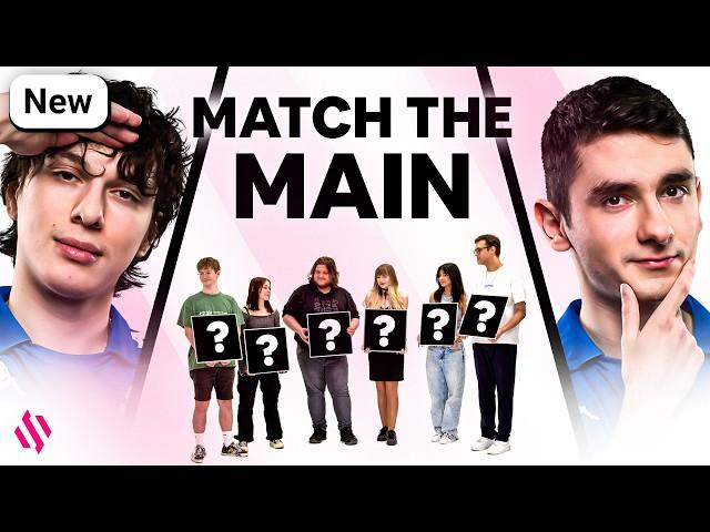 Can LEC Pros MATCH These 8 Players with Their REAL Mains?