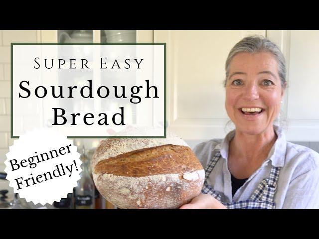 Bake A Delicious Sourdough Bread with Me  - Even Beginners Can Do It!