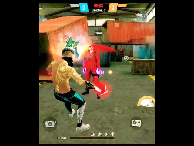 Free fire best moment  Over confidence  from AM DUBAI -Garena free fire max #shorts