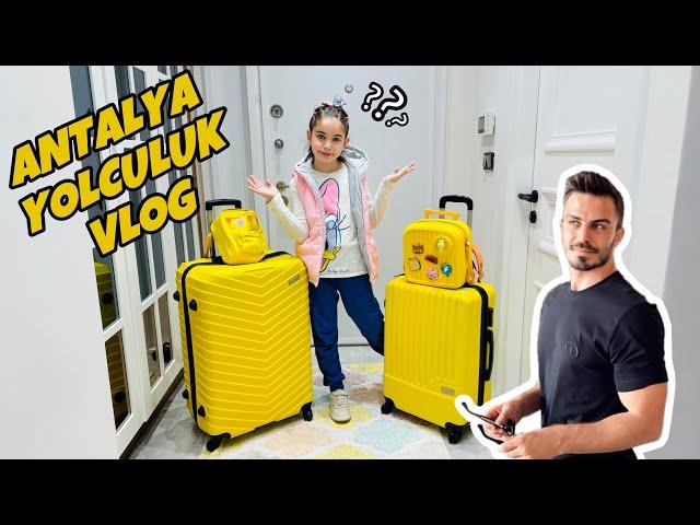 ANTALYA YOLCULUK VLOG !! DELİ Mİ NE ? ABDÜ ABİ İLE BULUŞMAYA GİDİYORUM !!