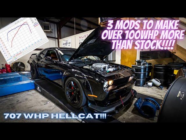 3 Hellcat Mods to Make Over 100whp More Than Stock!!!