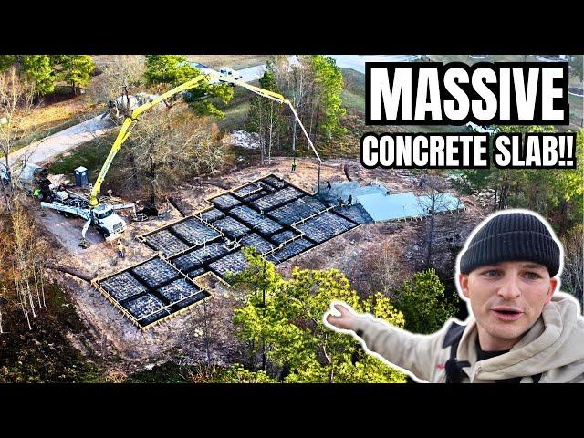 The CONCRETE FOUNDATION For My DREAM Home Build!!