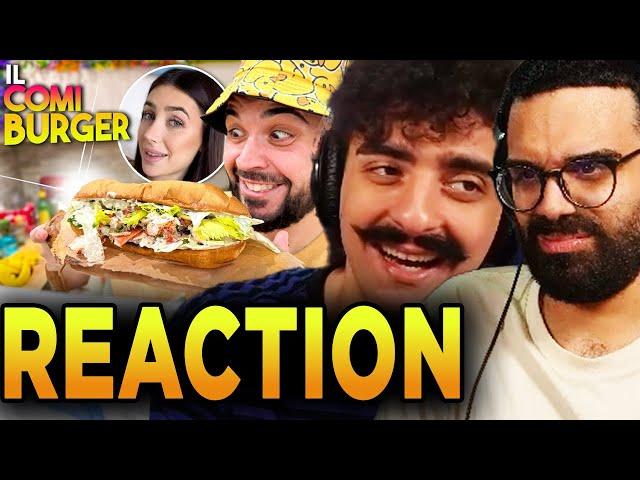 CICCIOGAMER panino a MICHELLE COMI - DARIO MOCCIA e MARIO STURNIOLO REACTION