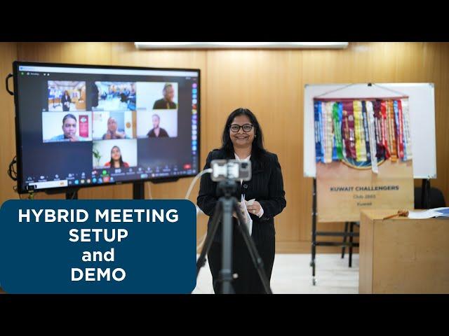 Hybrid Meeting Setup and Demo