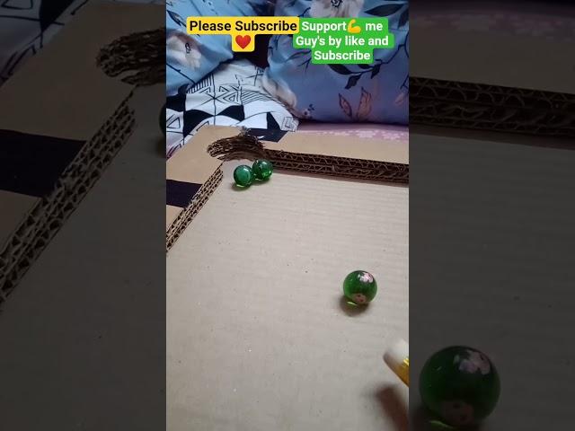 How to make a 8 Pool ball game with Cardboard # cardboard # shivam creation