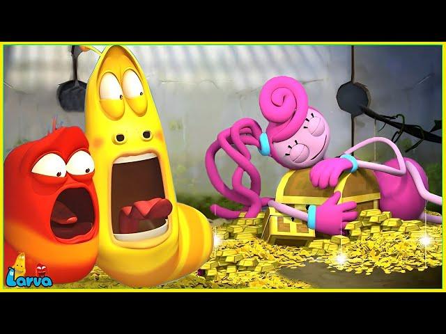 LARVA Season 1 Episode : RICH KID | Best Cartoons 20224 | Comics | Hilarious Cartoon Compilation