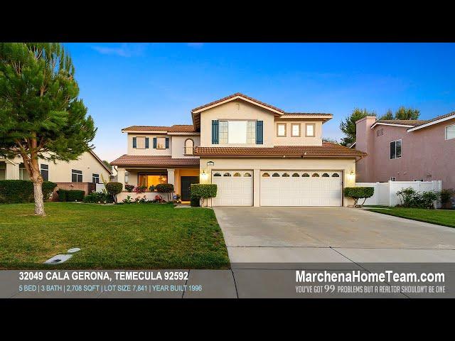 32049 Cala Gerona, Temecula, CA 92592 Realtor's Michael & Anita Marchena with the Marchena Home Team