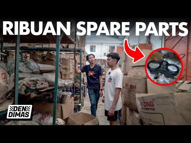 KETEMU GUDANG SPARE PARTS MOTOR TERSEMBUNYI‼️ Spesialis Suku cadang Langka Kawasaki